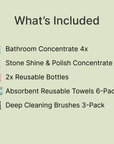 Natural Stone Maintenance Bundle