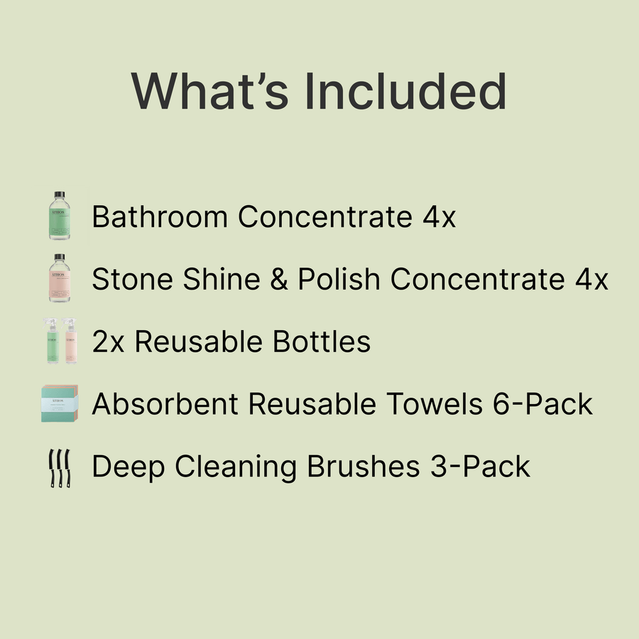 Natural Stone Maintenance Bundle